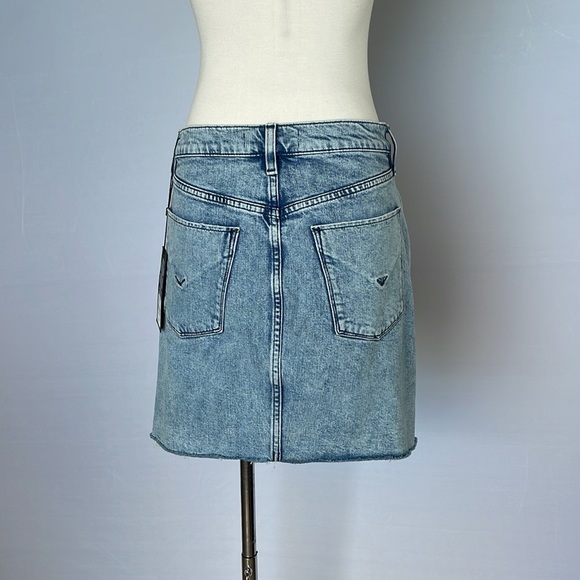NWT Hudson Viper Stretchy Jean Skirt Size 28 Waist - Picture 6 of 13